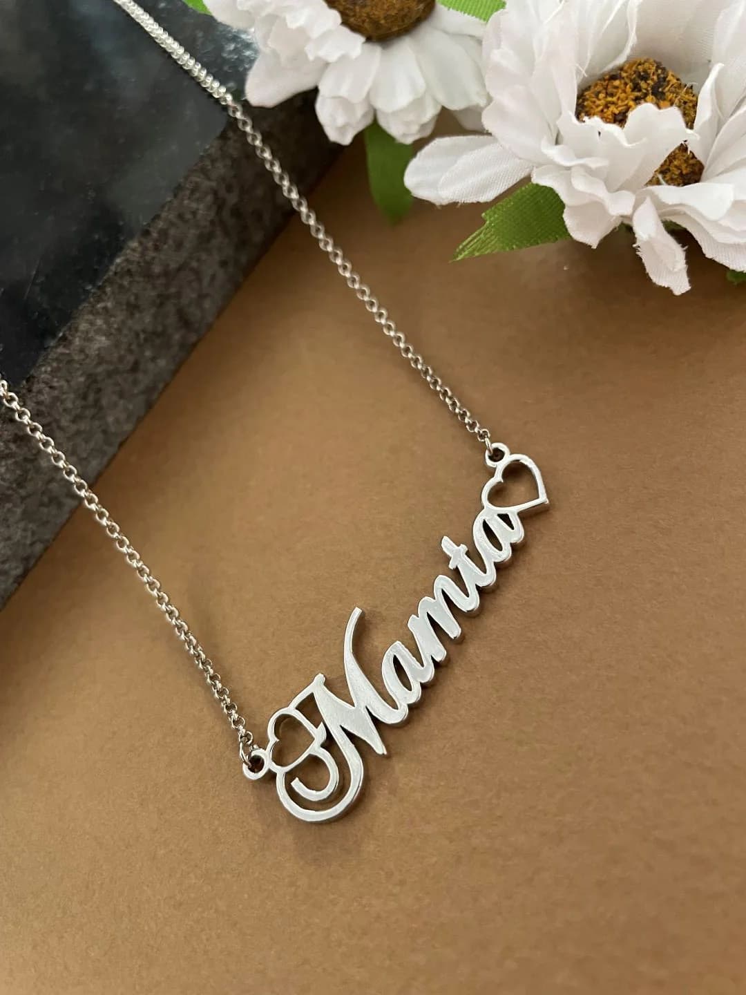 Silver Custom Name pendant