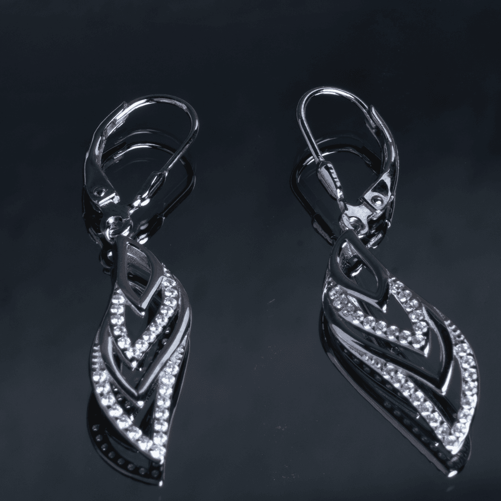 Silver Hoop Earrings 